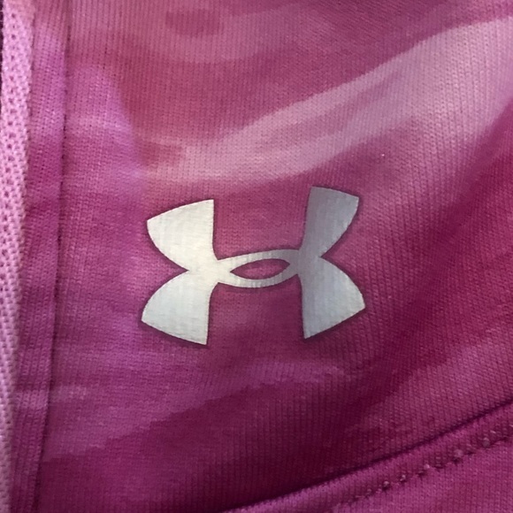 Under Armour ColdGear Pink Camo Athletic Half-Zip Pullover Top Size XS EUC - Picture 4 of 7